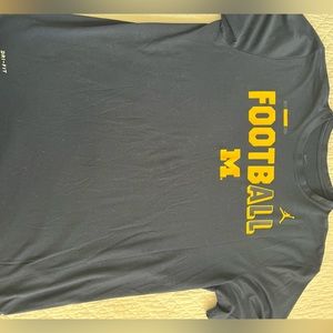 XL Michigan Football dri-fit, never worn